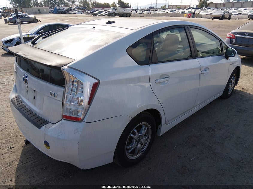 Vin: jtdkn3du7a0022958, lot: 46555738, toyota prius ii 20104