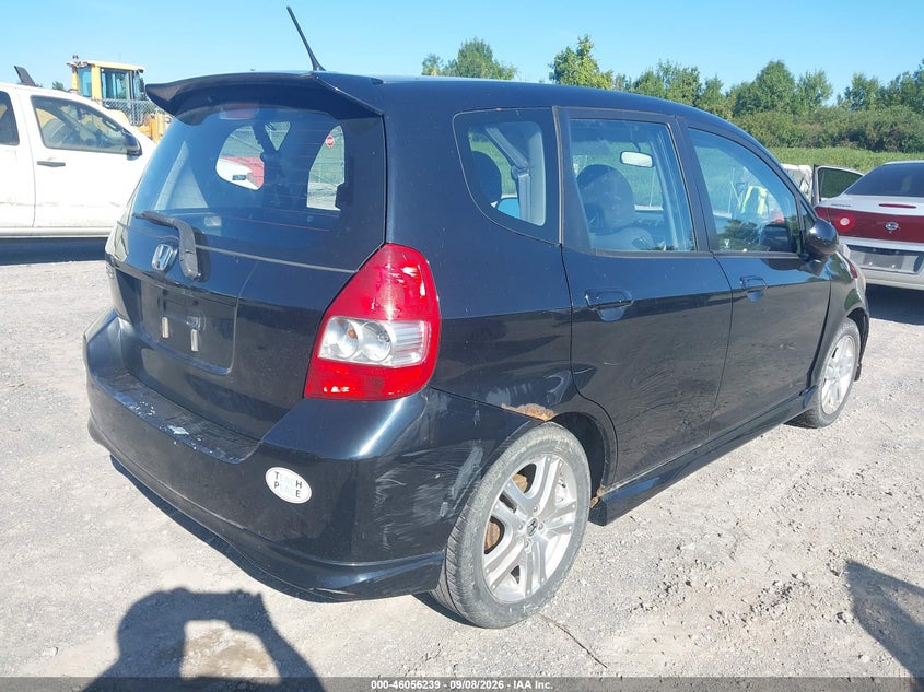 2008 HONDA FIT auction photo 4