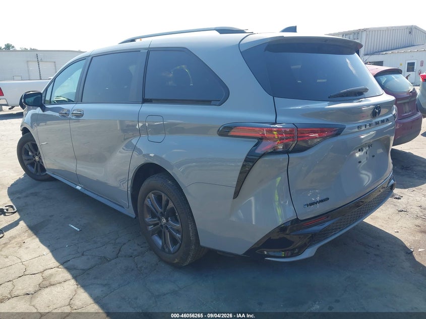 Vin: 5tdcskfc4ss183259, lot: 46555787, toyota sienna xse 20253