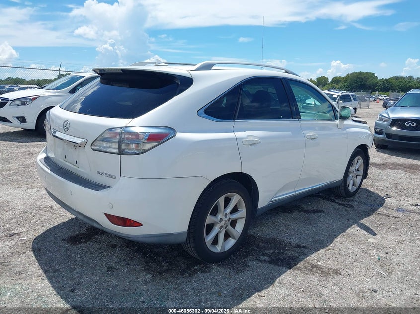 LEXUS RX 350 2011 VIN 2T2ZK1BA2BC050044