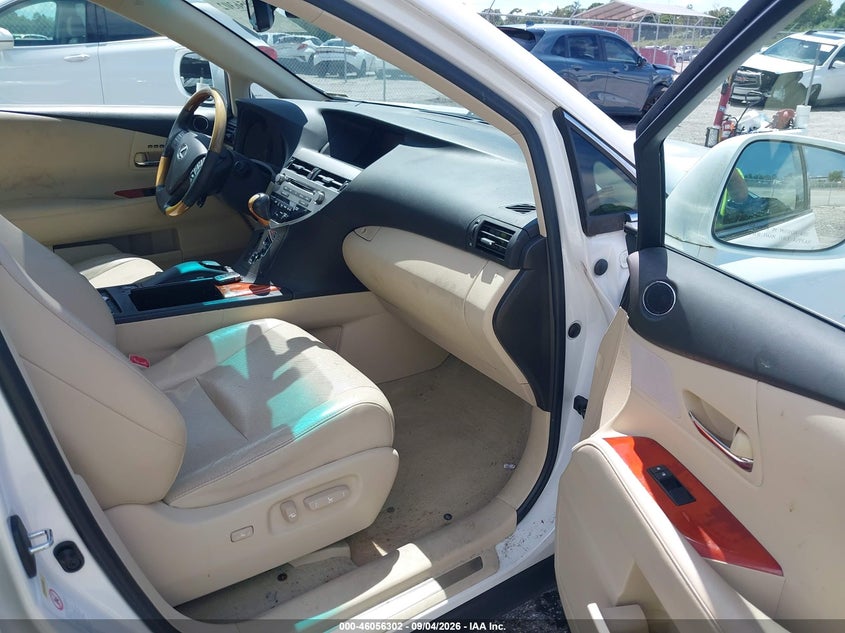 LEXUS RX 350 2011 VIN 2T2ZK1BA2BC050044