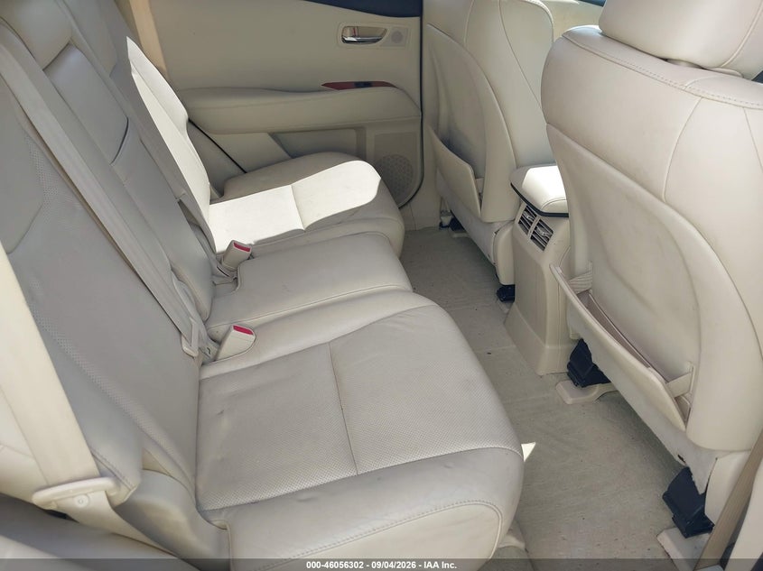 LEXUS RX 350 2011 VIN 2T2ZK1BA2BC050044