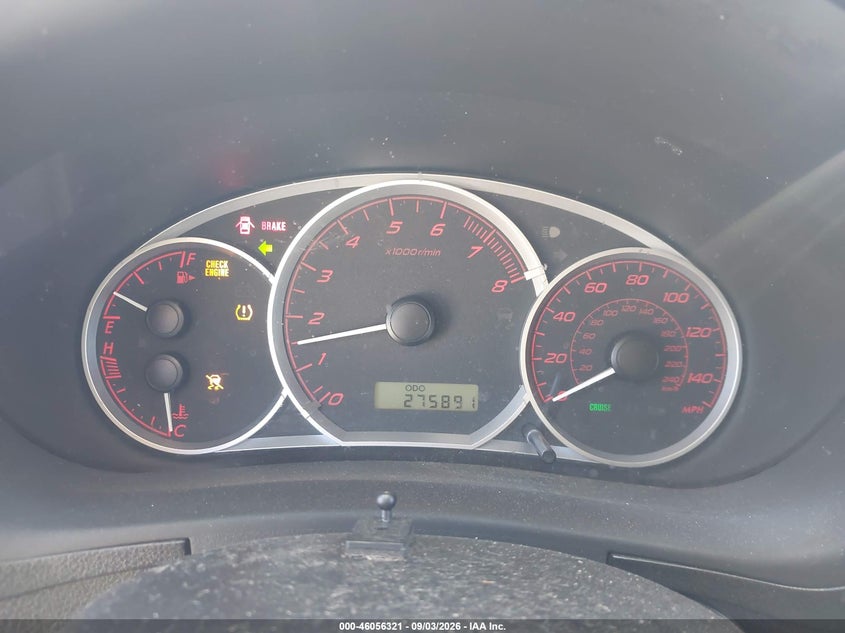 2009 SUBARU IMPREZA auction photo 7