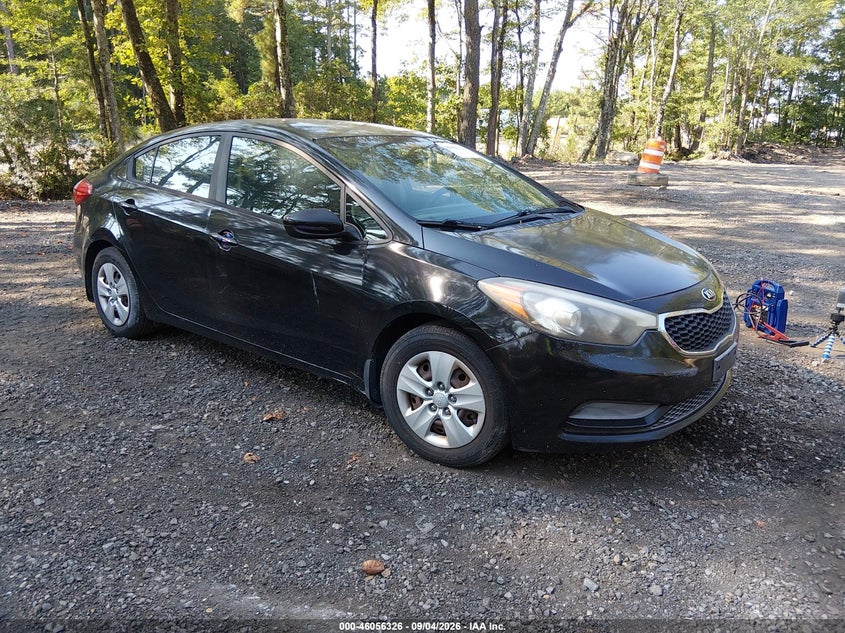Vin: knafk4a67g5462256, lot: 46555848, kia forte lx 20161