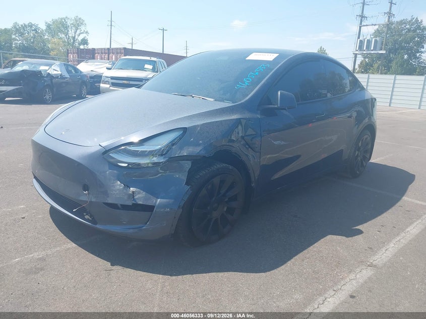 Vin: 7saygdee2pa050419, lot: 46555855, tesla model y awd/long range dual motor all-wheel drive 20232