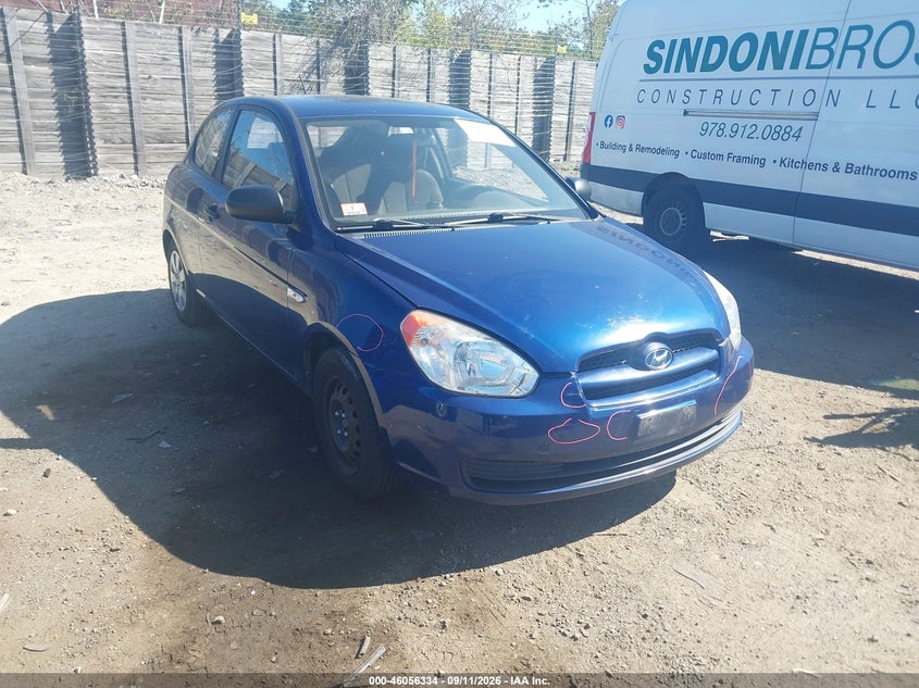 Vin: kmhcm3ac1au179912, lot: 46555856, hyundai accent blue 2010 img_1