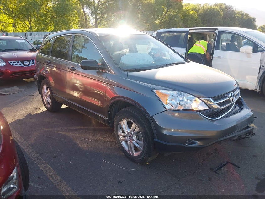 2011 Honda Cr-V Ex, Front, IAAI, VIN 5J6RE4H58BL024770