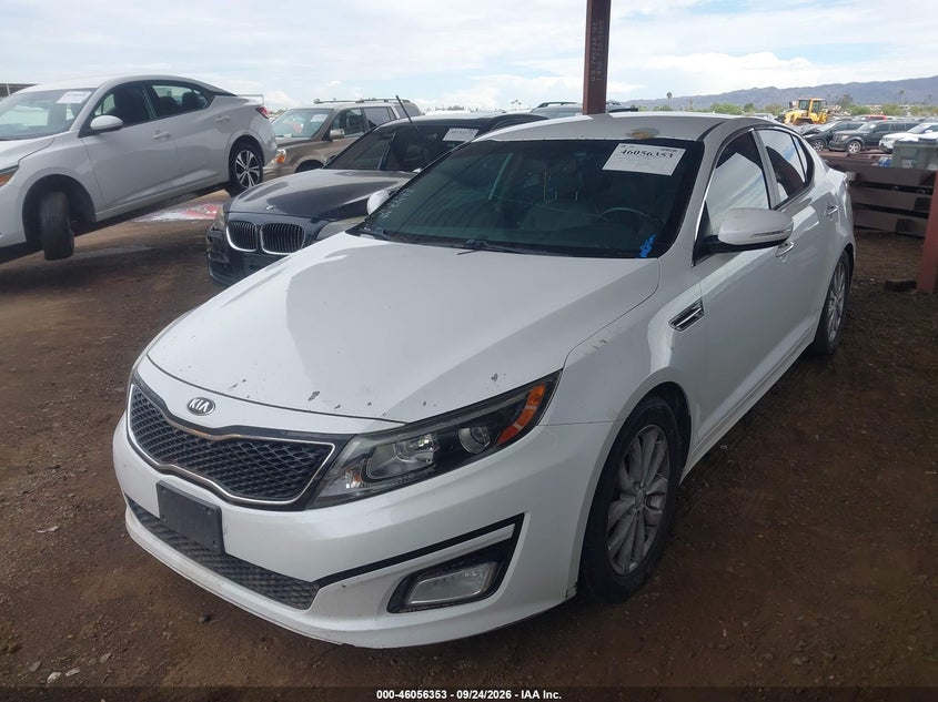 Vin: 5xxgn4a72eg311213, lot: 46555875, kia optima ex 20142