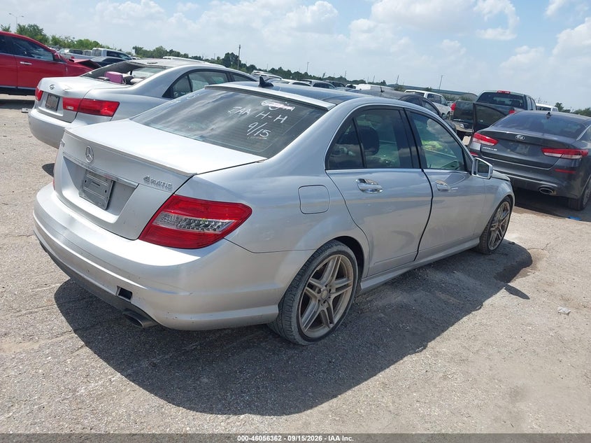 Vin: wddgf8bbxar093509, lot: 46555883, mercedes-benz c 300 luxury 4matic/sport 4matic 20104