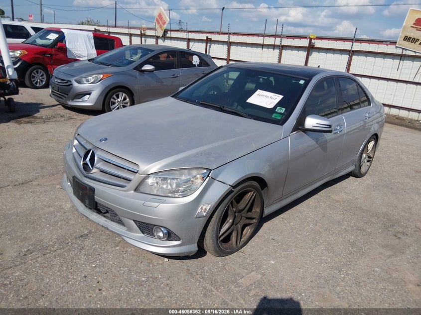 Vin: wddgf8bbxar093509, lot: 46555883, mercedes-benz c 300 luxury 4matic/sport 4matic 20102