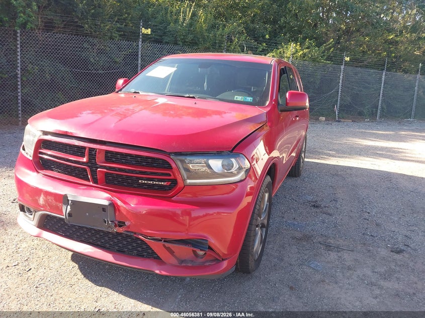 Vin: 1c4rdjagxec597886, lot: 46555903, dodge durango sxt 20142