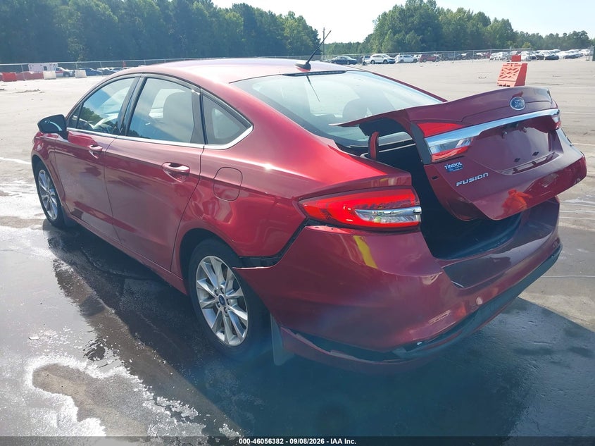 Vin: 3fa6p0h71hr309114, lot: 46555904, ford fusion se 20173