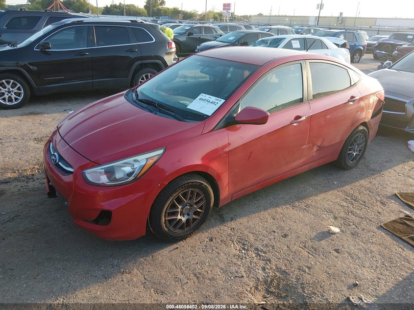 Vin: kmhct4ae4fu855657, lot: 46555924, hyundai accent gls 20152