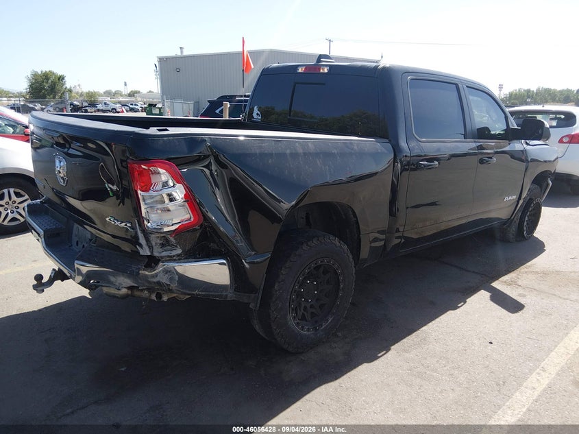 Vin: 1c6srffm2mn740399, lot: 46555950, ram 1500 big horn  4x4 5'7 box 20214