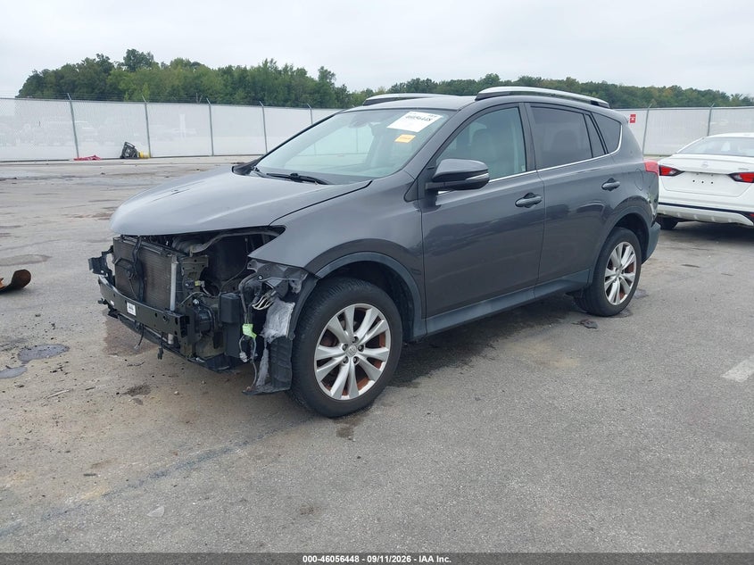 Vin: 2t3dfrev2fw373943, lot: 46555970, toyota rav4 limited 20152