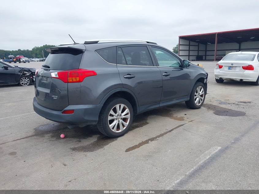 Vin: 2t3dfrev2fw373943, lot: 46555970, toyota rav4 limited 20154