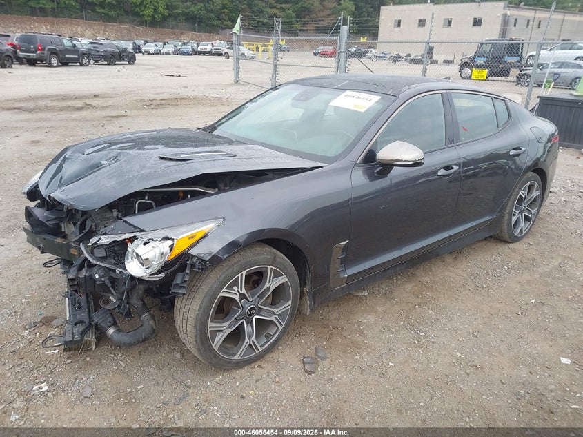 Vin: knae15la6l6079189, lot: 46555976, kia stinger gt-line 20202