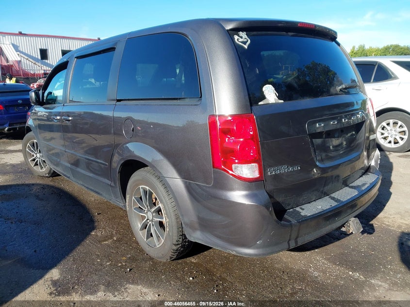 Vin: 2c4rdgcg3fr558193, lot: 46555977, dodge grand caravan sxt 20153