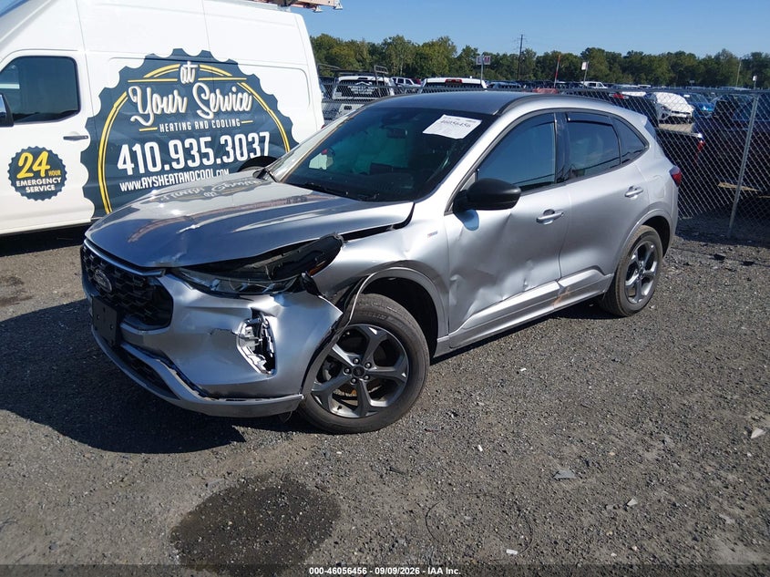 2024 Ford Escape, Left Front, IAAI, VIN 1FMCU9MN8RUA11809 — photo 2