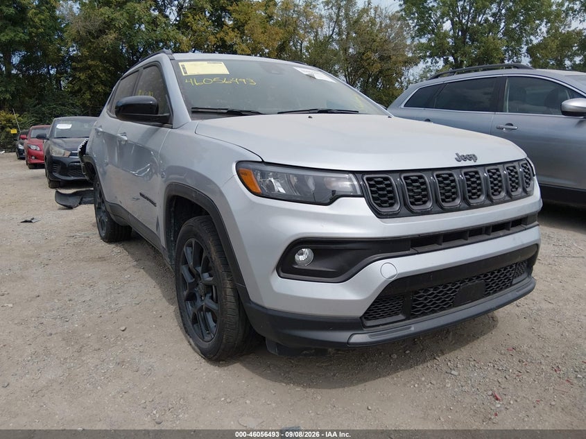 Vin: 3c4njdbn5st516640, lot: 46556015, jeep compass latitude 4x4 20251
