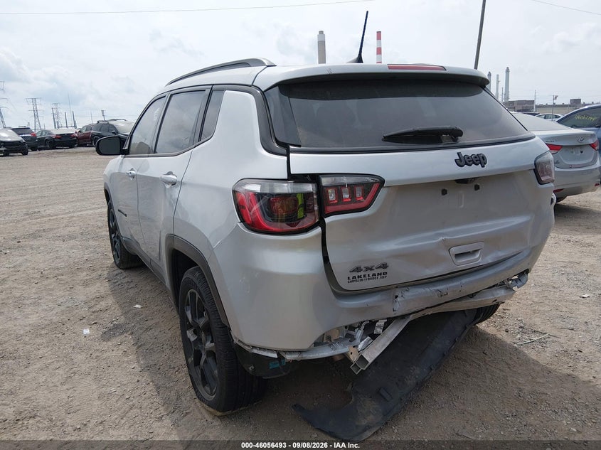 Vin: 3c4njdbn5st516640, lot: 46556015, jeep compass latitude 4x4 20253