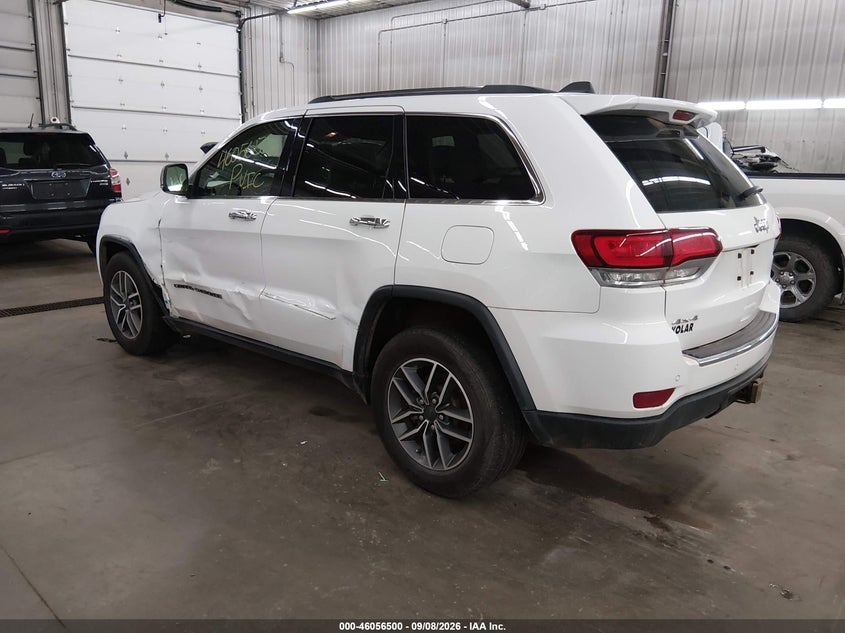 Vin: 1c4rjfbg0mc656110, lot: 46556022, jeep grand cherokee limited 4x4 20213