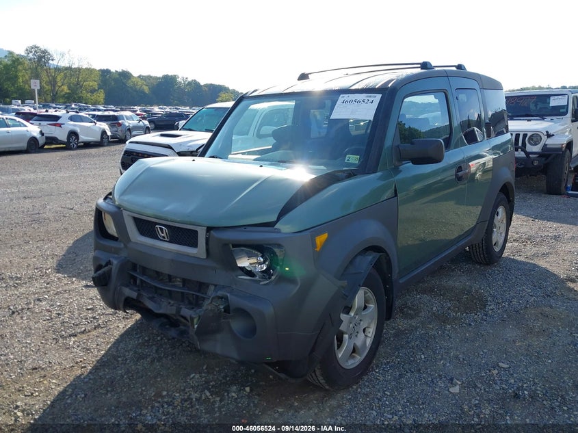 HONDA ELEMENT 2004 VIN 5J6YH27674L030760