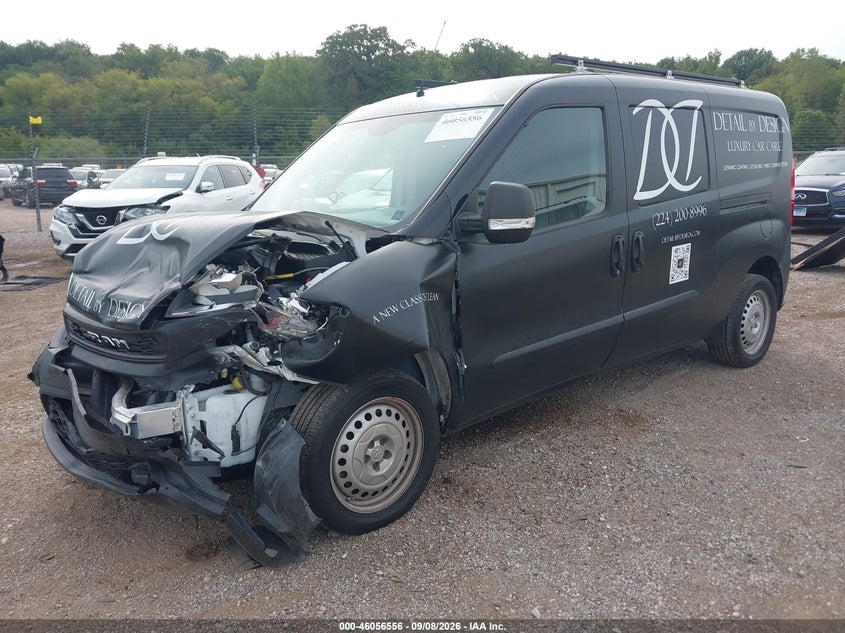 Vin: zfbhrfab5l6p30809, lot: 46556078, ram promaster city tradesman 20202