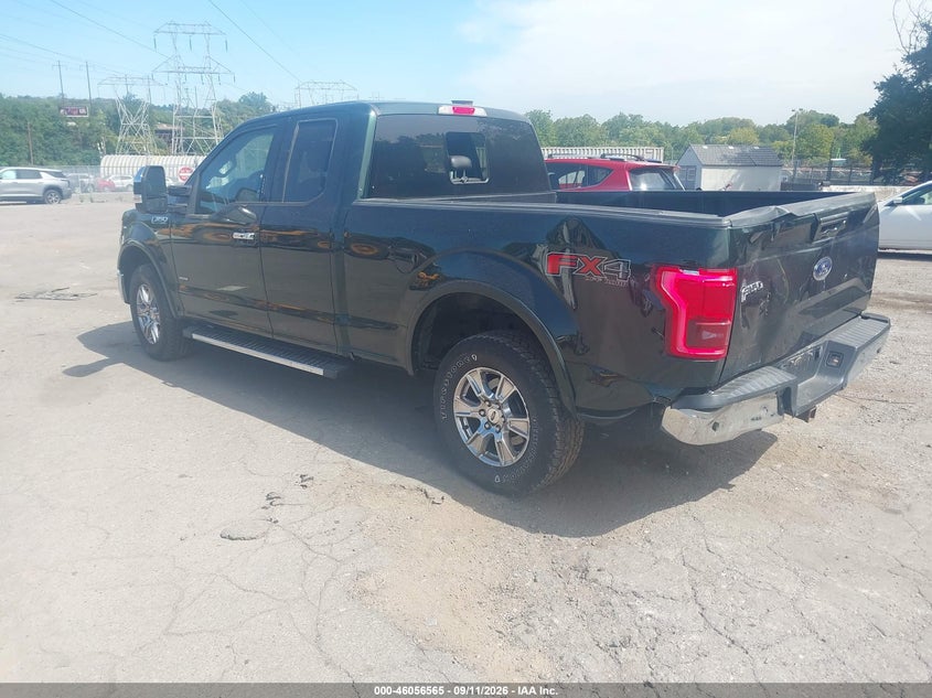 Vin: 01ftfx1egxgfe1010, lot: 46556088, ford f150 super cab 20163