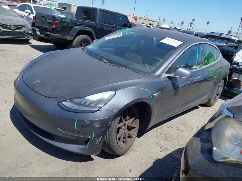 Vin: 5yj3e1ea3jf038363, lot: 46556106, tesla model 3 long range/mid range 20182