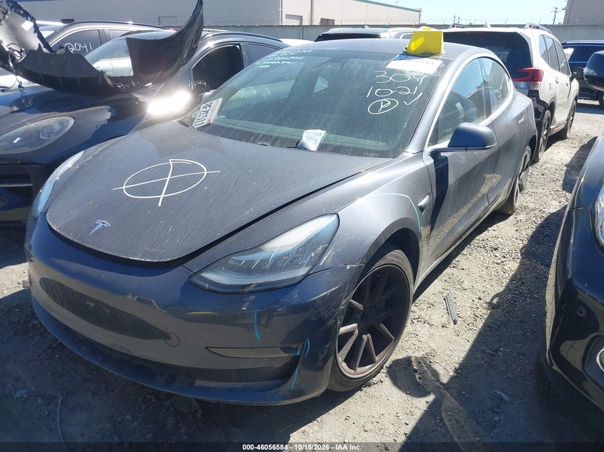 Vin: 5yj3e1ea3jf038363, lot: 46556106, tesla model 3 long range/mid range 20182