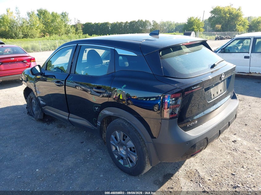 Vin: 3n8ap6bb5sl345634, lot: 46556125, nissan kicks s intelligent awd 20253