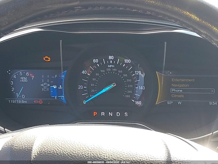 2016 FORD FUSION auction photo 7