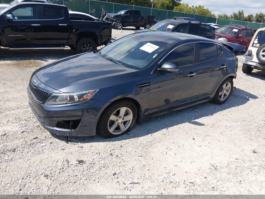 Vin: knagm4a78f5559391, lot: 46556217, kia optima lx 20152