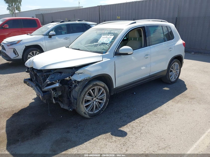 Vin: wvgav3ax6ew601559, lot: 46556221, volkswagen tiguan sel 20142