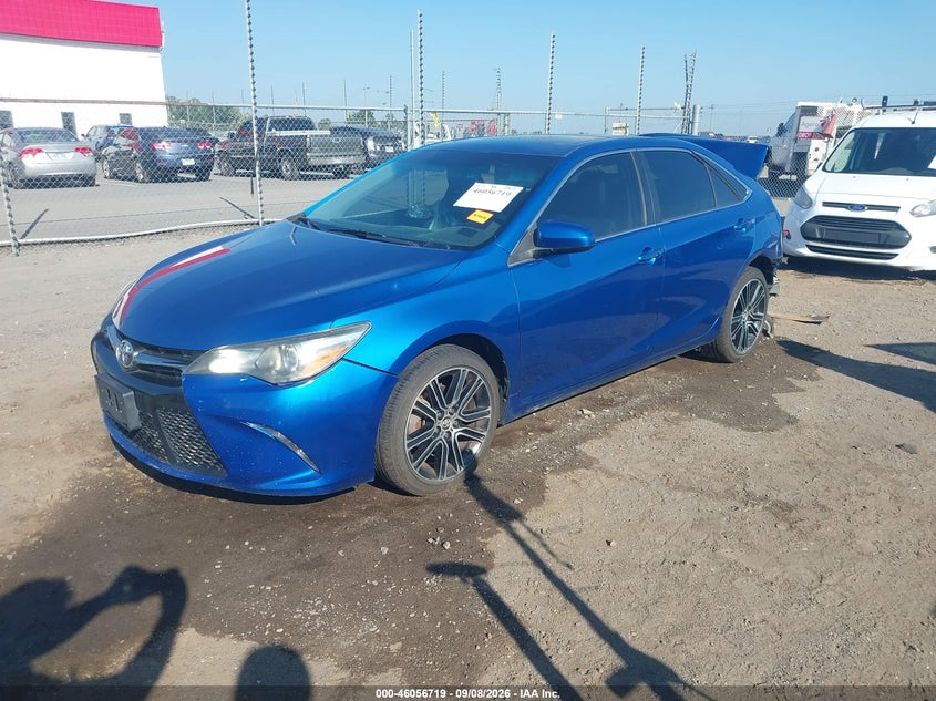 Vin: 4t1bf1fk2gu522908, lot: 46556241, toyota camry se 20162
