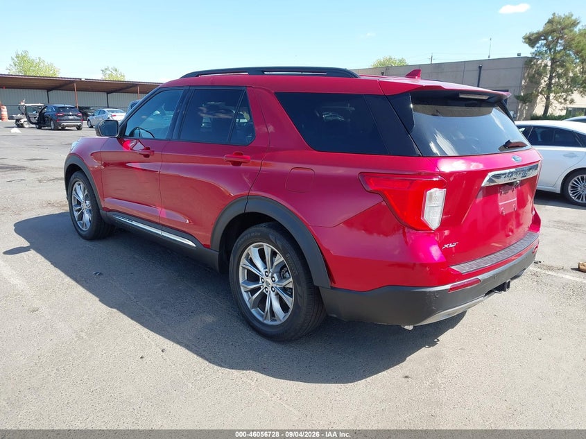 Vin: 1fmsk7dh3lgc10059, lot: 46556250, ford explorer xlt 20203