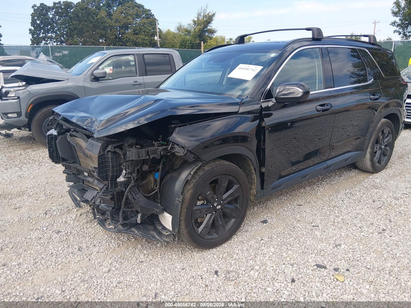 Vin: km8r34ge3pu610464, lot: 46556264, hyundai palisade xrt 20232