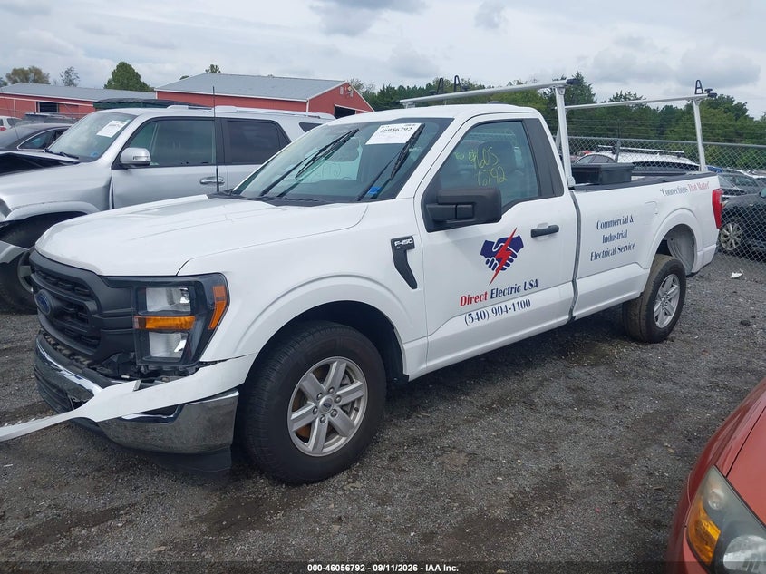 Vin: 1ftmf1cb3pke40585, lot: 46556314, ford f-150 xl 20232