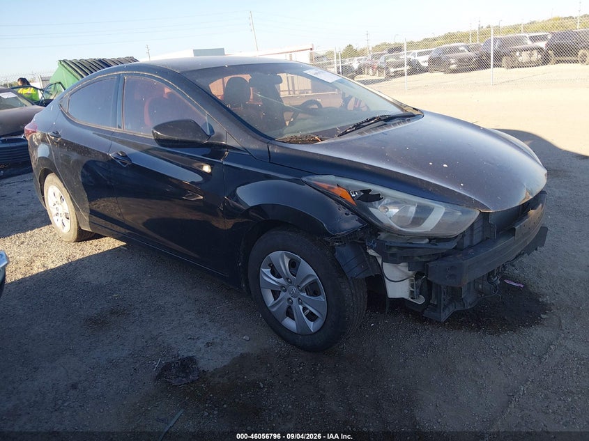 Vin: 5npdh4ae3gh788832, lot: 46556318, hyundai elantra se 2016 img_1