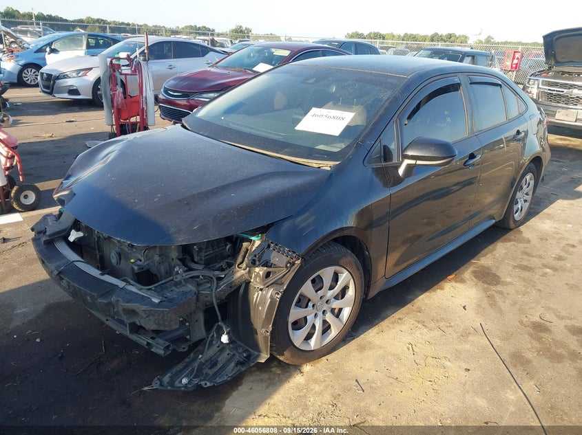 Vin: jtdepmae9mj164673, lot: 46556330, toyota corolla le 20212
