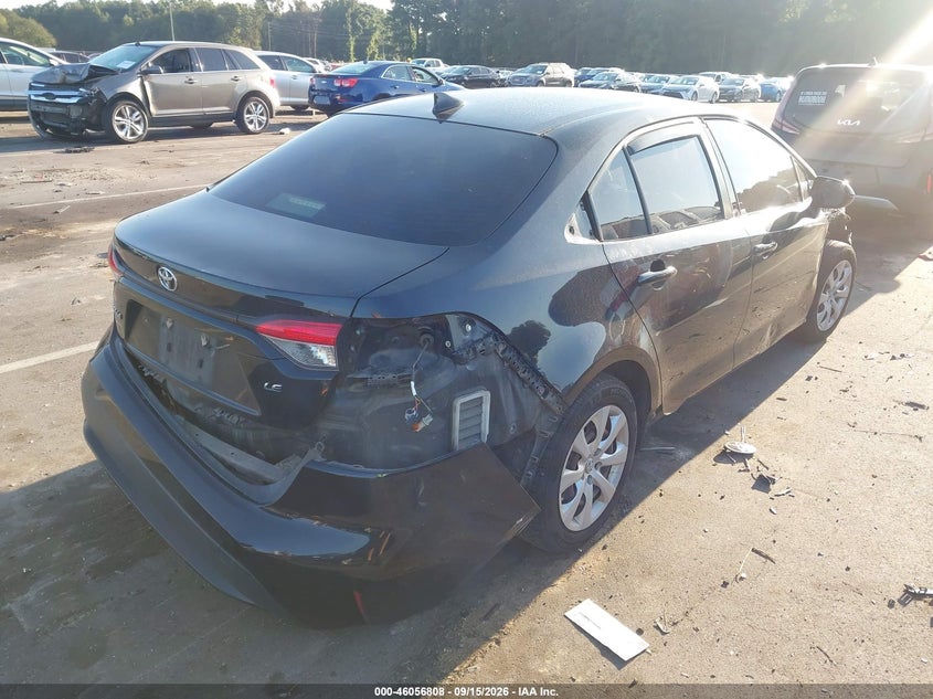Vin: jtdepmae9mj164673, lot: 46556330, toyota corolla le 20214