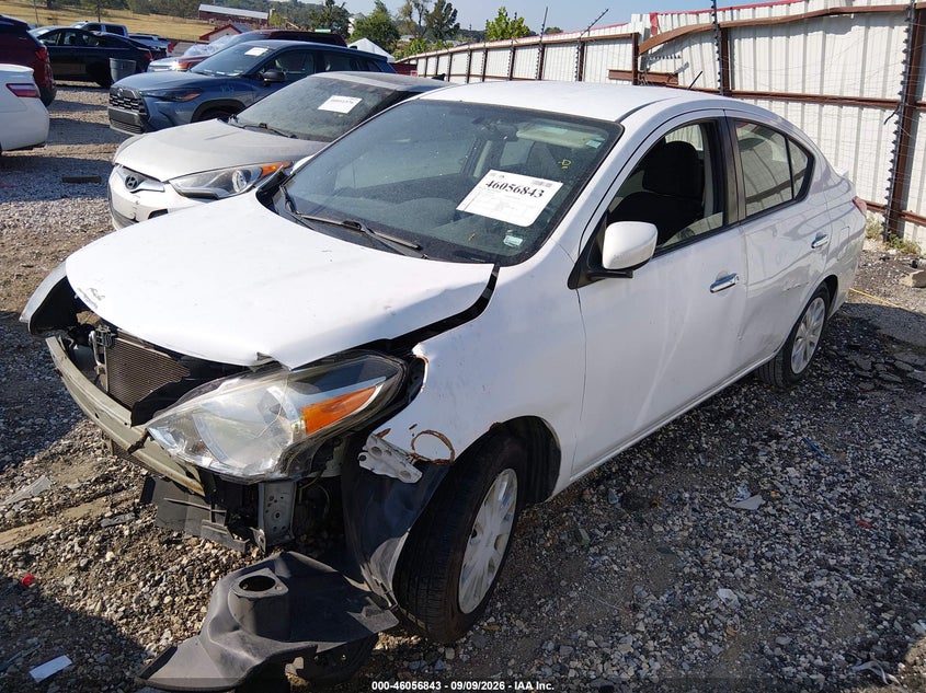 Vin: 3n1cn7ap8kl852138, lot: 46556365, nissan versa 1.6 sv 20192