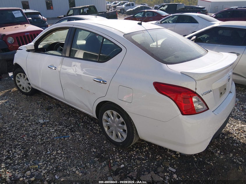 Vin: 3n1cn7ap8kl852138, lot: 46556365, nissan versa 1.6 sv 20193