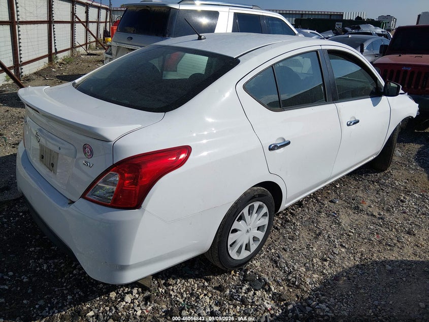 Vin: 3n1cn7ap8kl852138, lot: 46556365, nissan versa 1.6 sv 20194