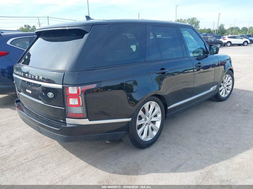 Vin: salgs2vf7fa218711, lot: 46556394, land rover range rover 3.0l v6 supercharged hse 20154