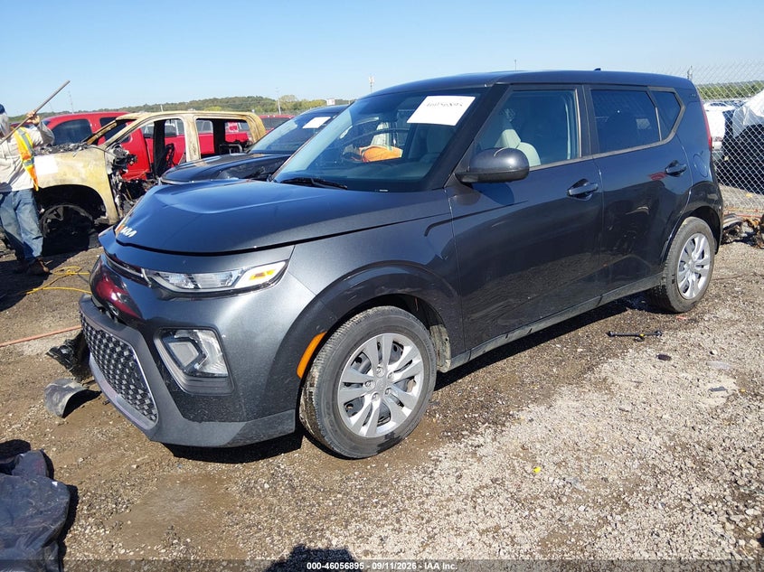 Vin: kndj23au7n7808152, lot: 46556417, kia soul lx 20222