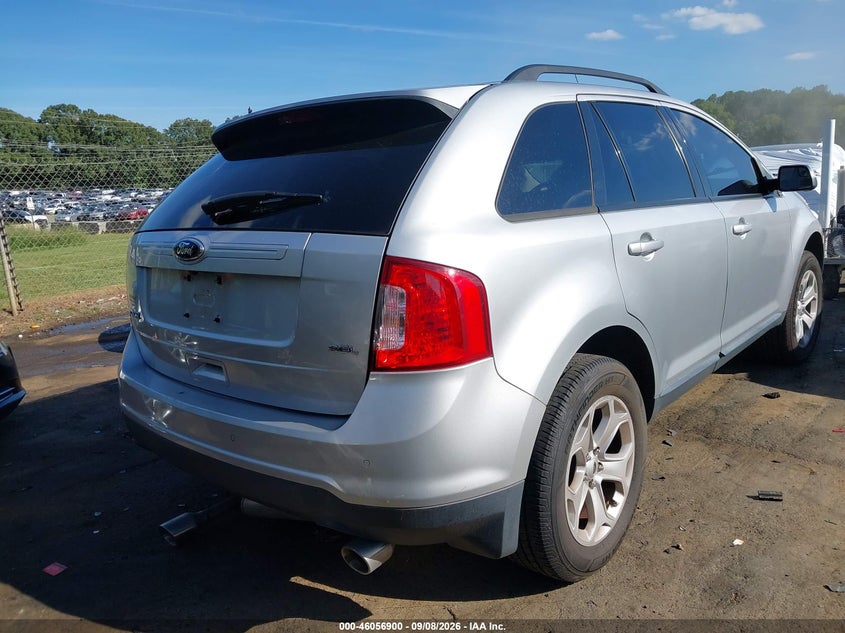 Vin: 2fmdk3jc9eba98839, lot: 46556422, ford edge sel 20144