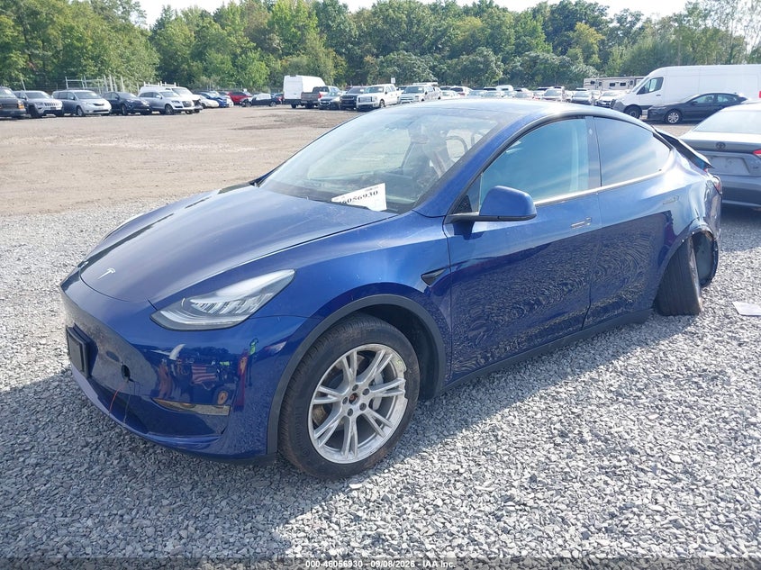 Vin: 5yjygdee5mf069770, lot: 46556452, tesla model y long range dual motor all-wheel drive 20212