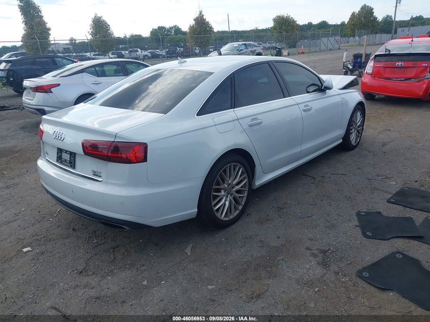 Vin: waufgafc4gn011459, lot: 46556475, audi a6 3.0t premium plus 20164